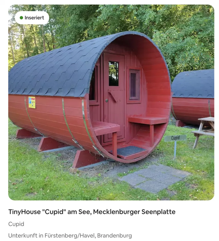 Tiny House Cupid am See