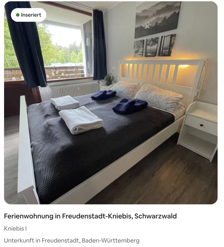 Ferienwohnung Kniebis 1 im Schwarzwald