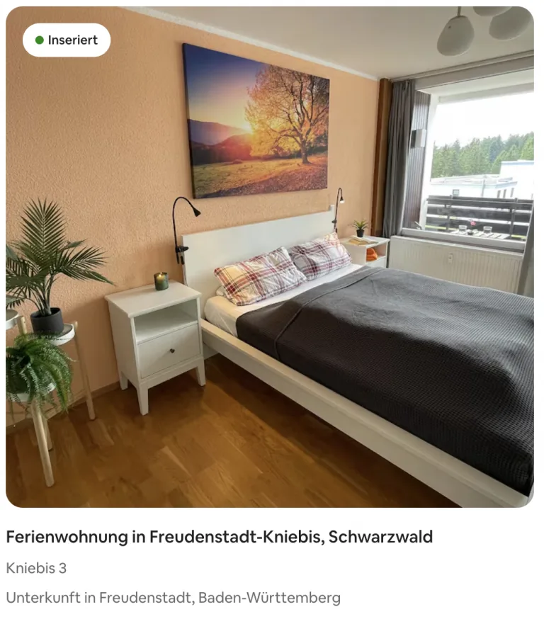 Ferienwohnung Kniebis 3 im Schwarzwald