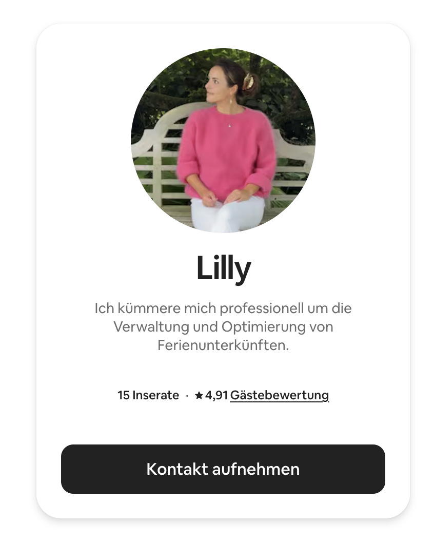 Lilly – Superhost-Markenbotschafterin